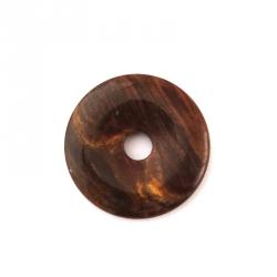 Sarder Donut, 30 mm, braun mit schöner Zeichnung 