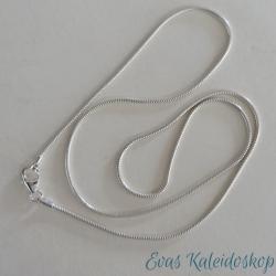 Geschmeidige Schlangenkette, Silber 45 cm, 1,2 mm